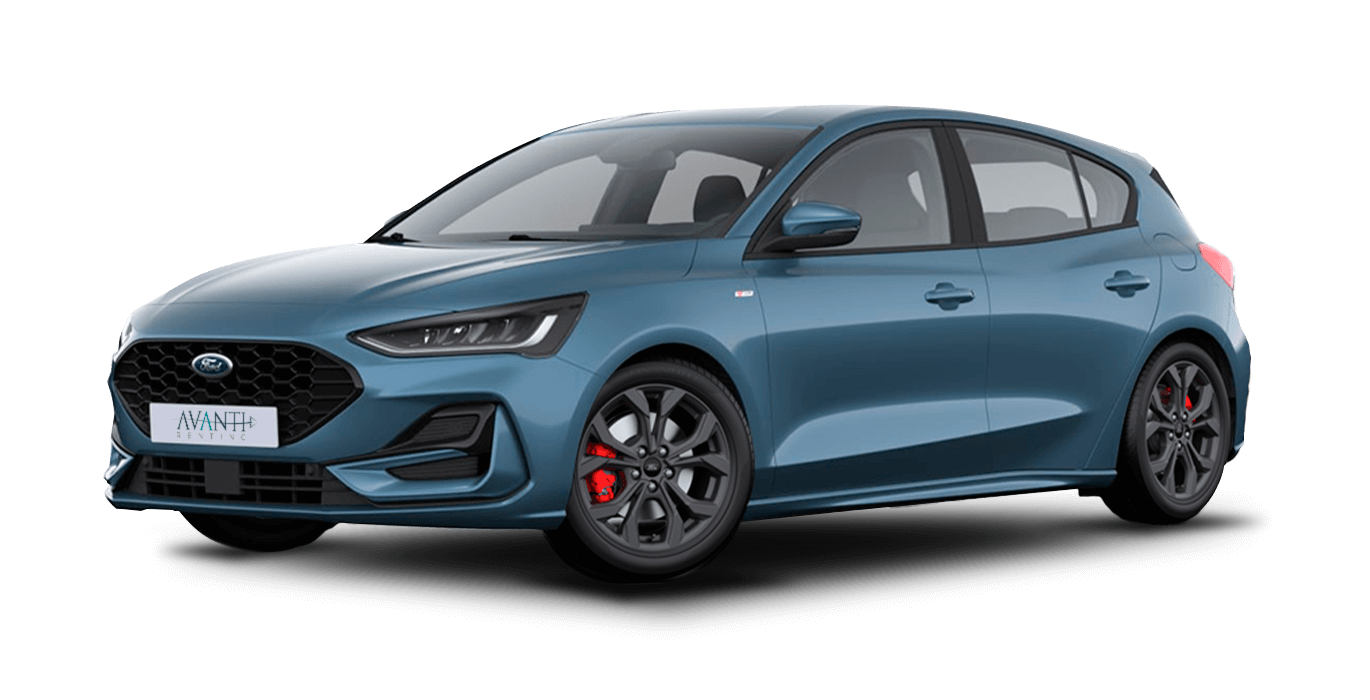 FORD Focus 1.0 Ecoboost Mhev St-Line RM sin fondo principal-avanti Renting FORD Focus 1.0 Ecoboost Mhev St-Line RM