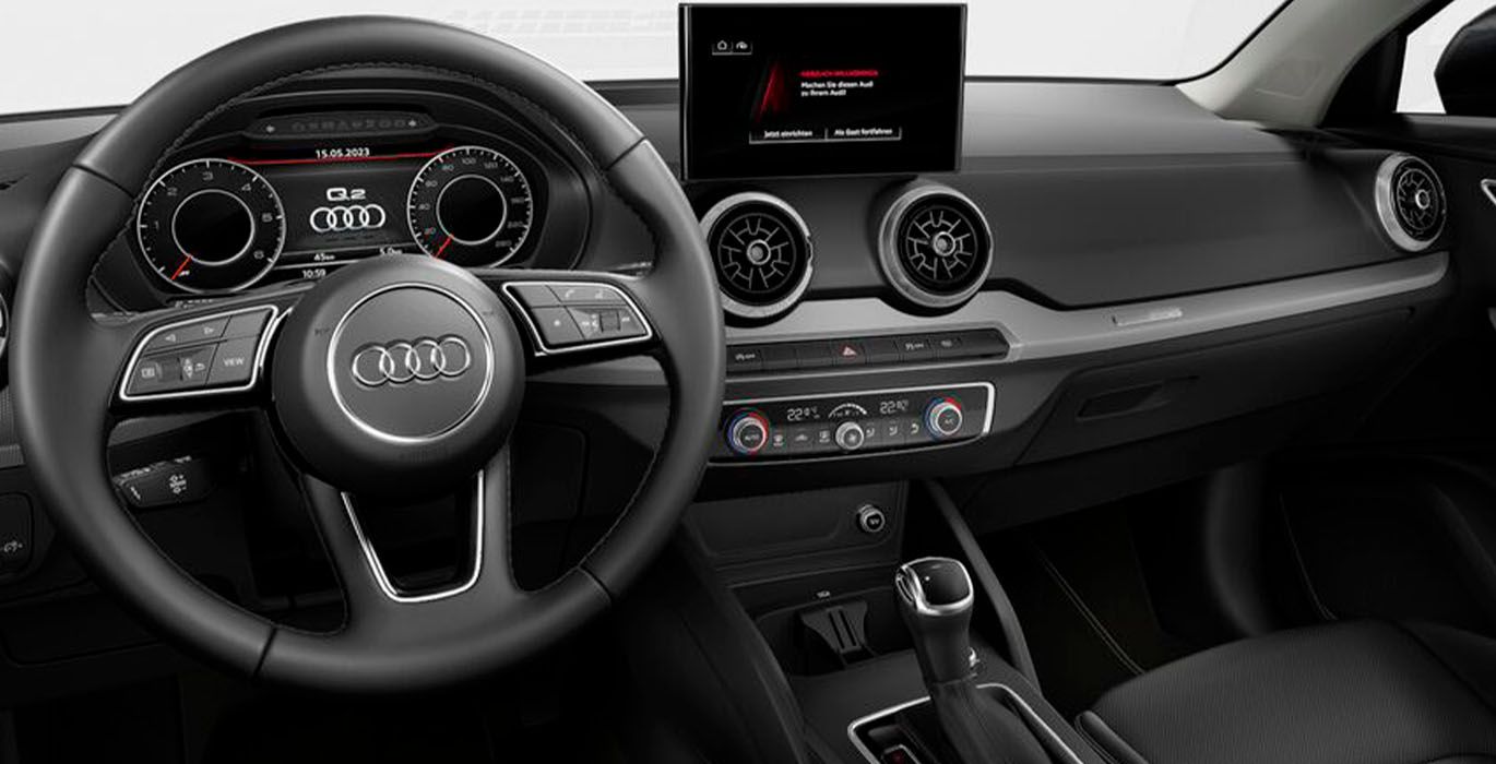 Audi Q2 S Line 35 Tdi S Tronic interior delantera | Avanti Renting