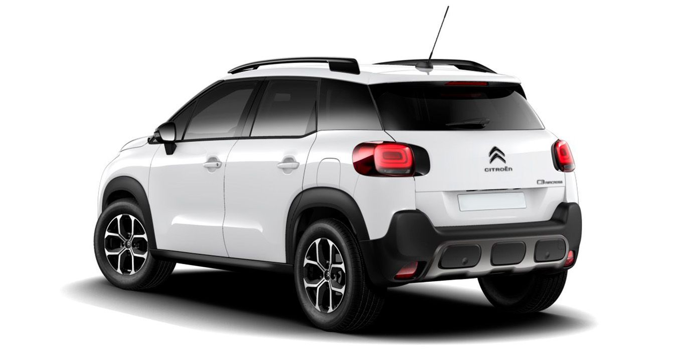 CITROEN C3 Aircross PureTech 110 Plus exterior trasera | Avanti Renting