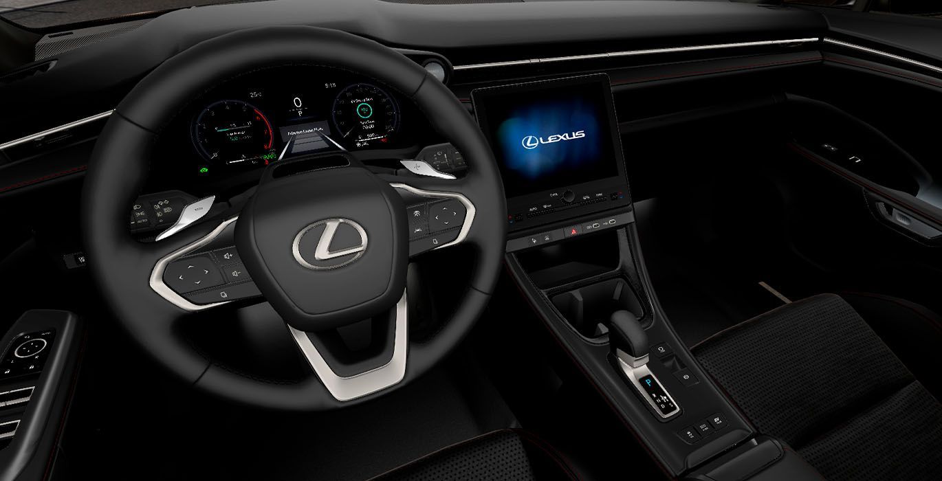Lexus LBX 1.5 HEV Elegant interior delantera | Avanti Renting