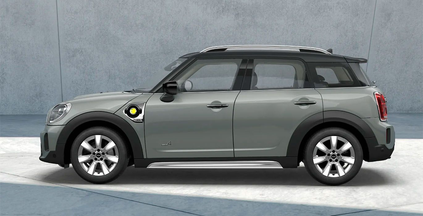 MINI Cooper SE ALL4 Countryman nuevo exterior perfil | Avanti Renting