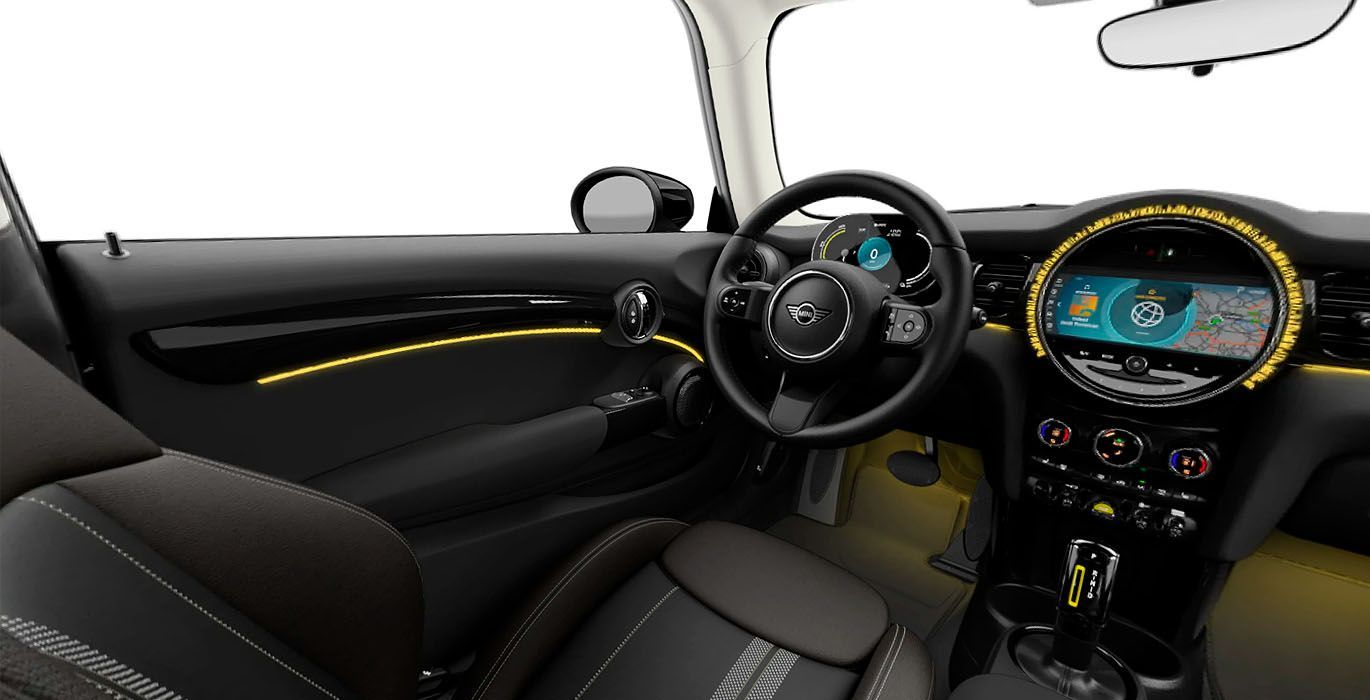 MINI Cooper SE interior delantera | Avanti Renting