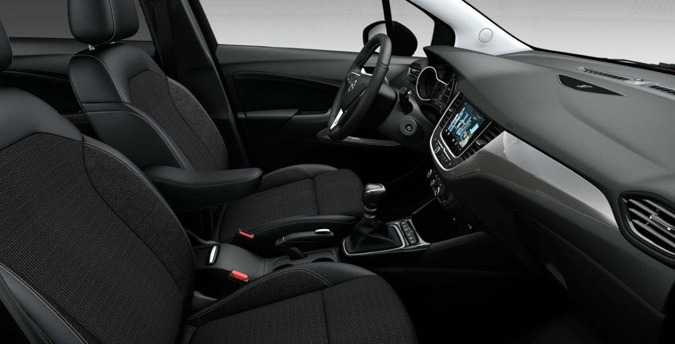 OPEL CROSSLAND 1.2 110CV ELEGANCE PACK MANUAL interior perfil | Avanti Renting