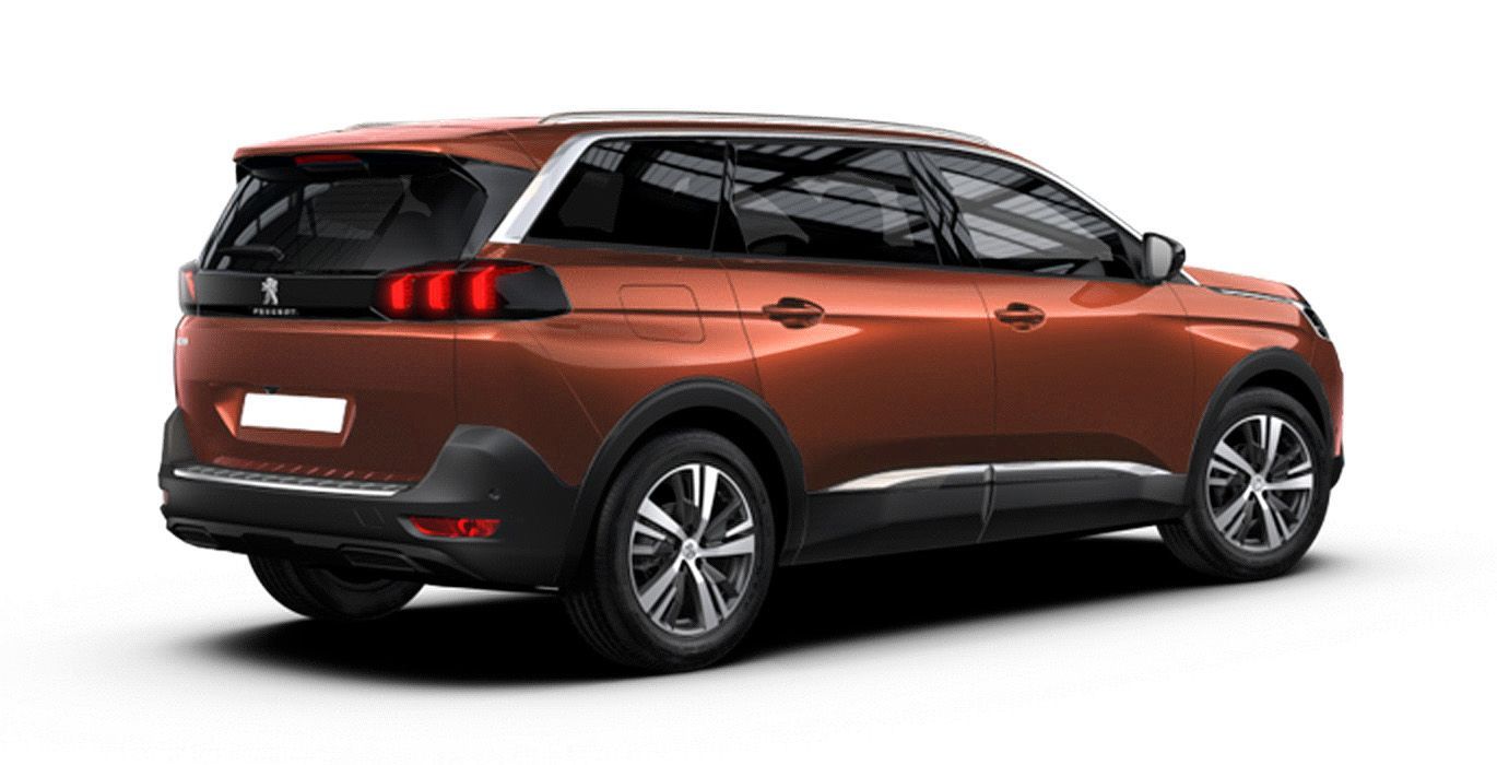 PEUGEOT 5008 Allure BlueHDi 130 SS EAT8 metalic cooper exterior trasera | Avanti Renting