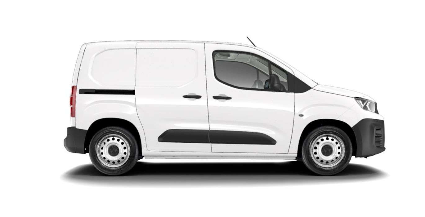Peugeot Partner Pro Standard BlueHDI exterior perfil | Avanti Renting