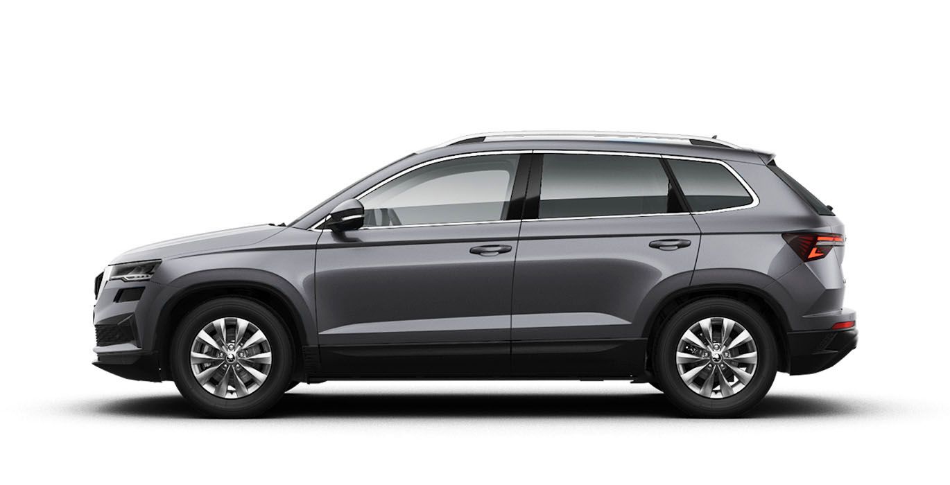 SKODA Karoq Selection 2 0 TDI 150cv 4x4 DSG exterior perfil | Avanti Renting