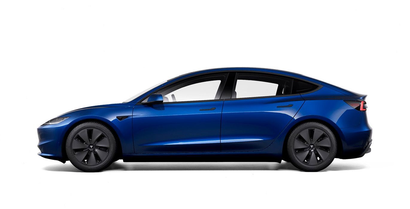 Tesla Model 3 exterior perfil | Avanti Renting