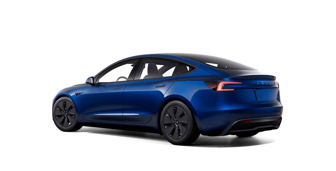Tesla Model 3 exterior trasera | Avanti Renting