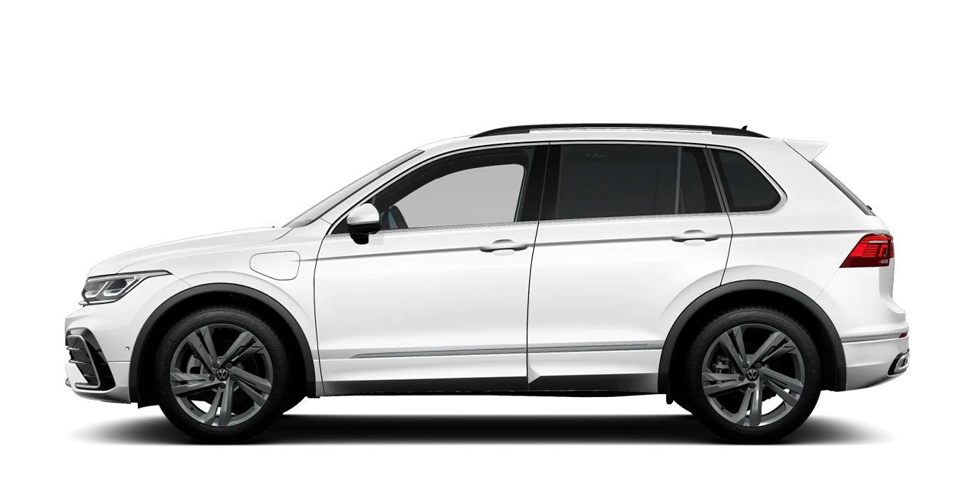 VOLKSWAGEN Tiguan eHybrid R Line exterior perfil | Avanti Renting