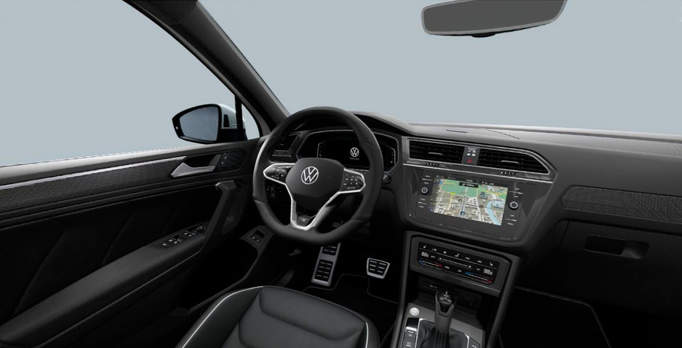 VOLKSWAGEN Tiguan eHybrid R Line interior delantera 2 | Avanti Renting