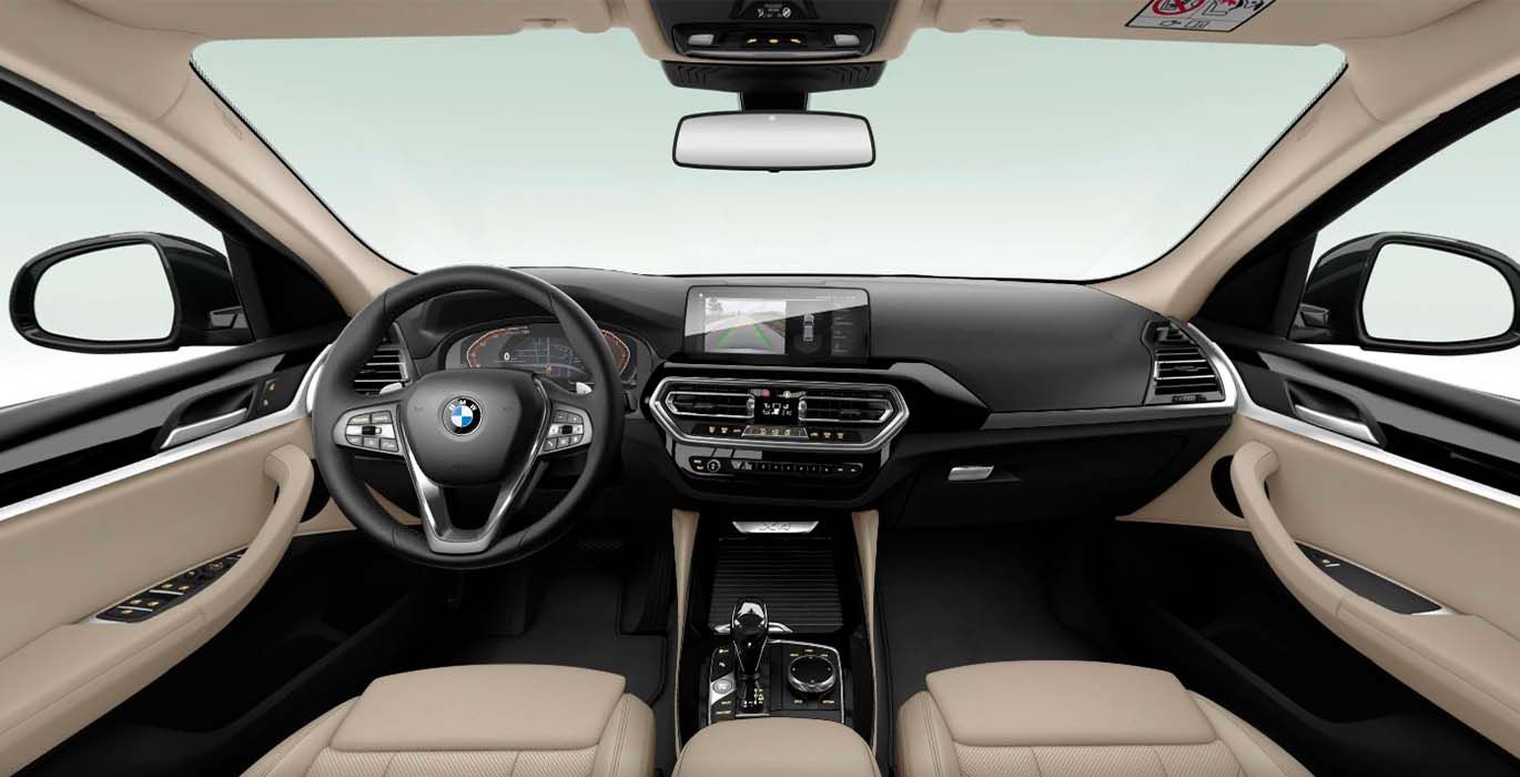 BMW X4 xDrive 20d xLine interior 1 | Avanti Renting