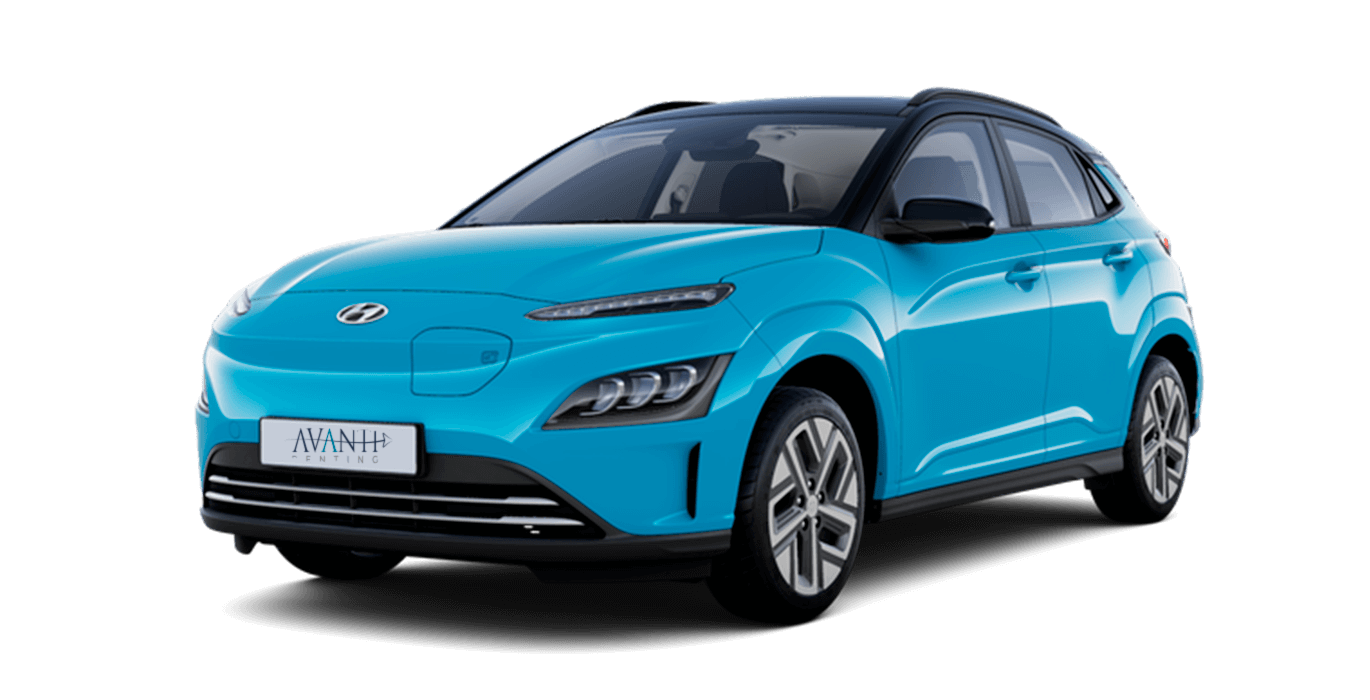 Renting Hyundai Kona EV 150kW 64kWh Tecno 2C