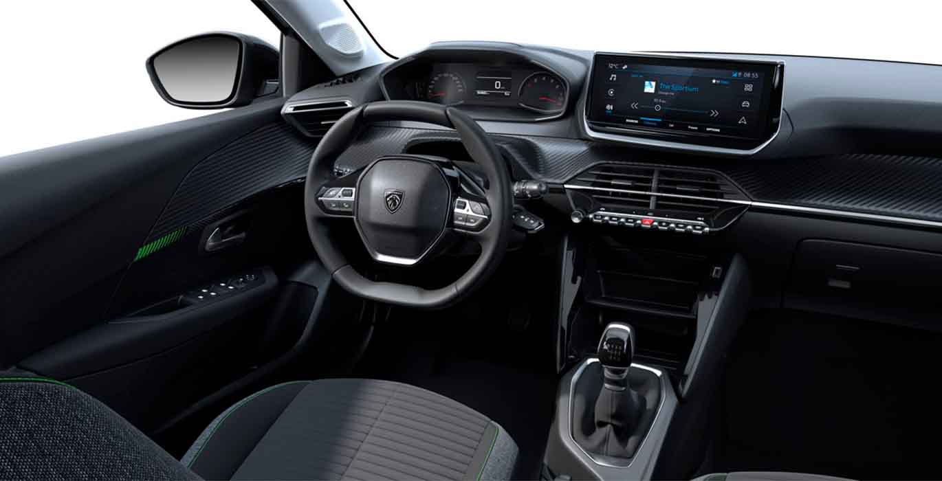 PEUGEOT 208 ACTIVE PURETECH MANUAL interior | Avanti Renting