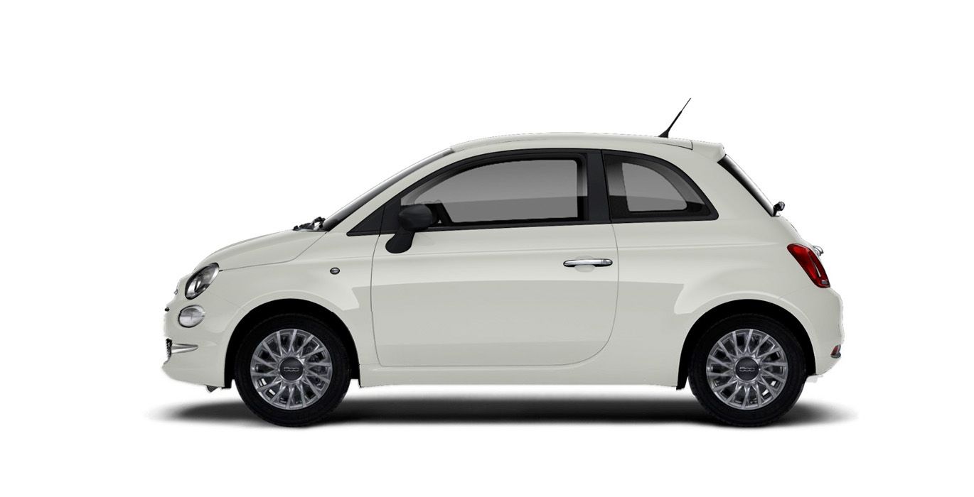 Fiat 500 Monotrim exterior perfil | Avanti Renting