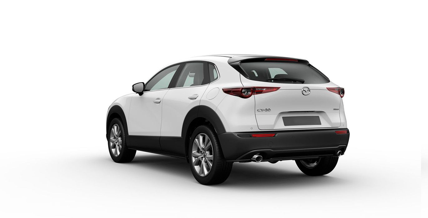 MAZDA CX 30 e SYACTIV G MHEV Centre line exterior trasera | Avanti Renting