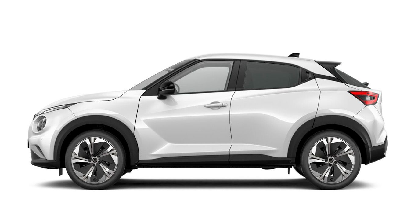 Nissan Juke N Connecta Hybrid exterior perfil | Avanti Renting