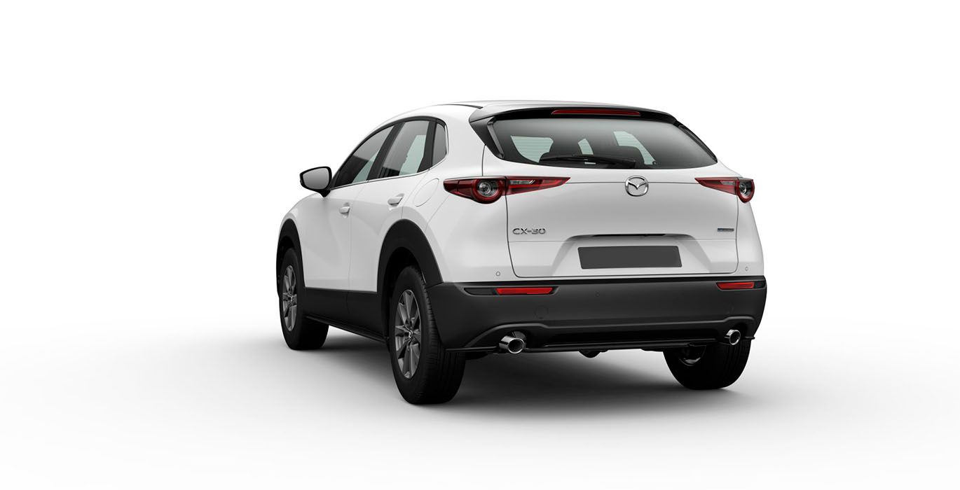 MAZDA CX 30 2.5L e SKYACT G MHEV 103kW Prime Line trasera | Avanti Renting