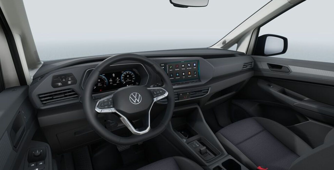 VOLKSWAGEN Caddy Cargo PHEV 1.5 TSI eHybrid interior | Avanti Renting