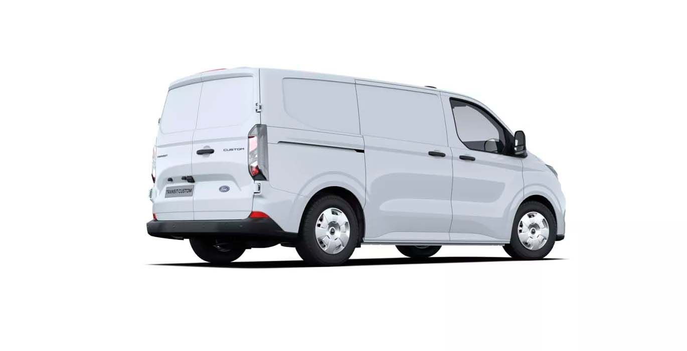 ford transit custom van trend trasera | Avanti Renting