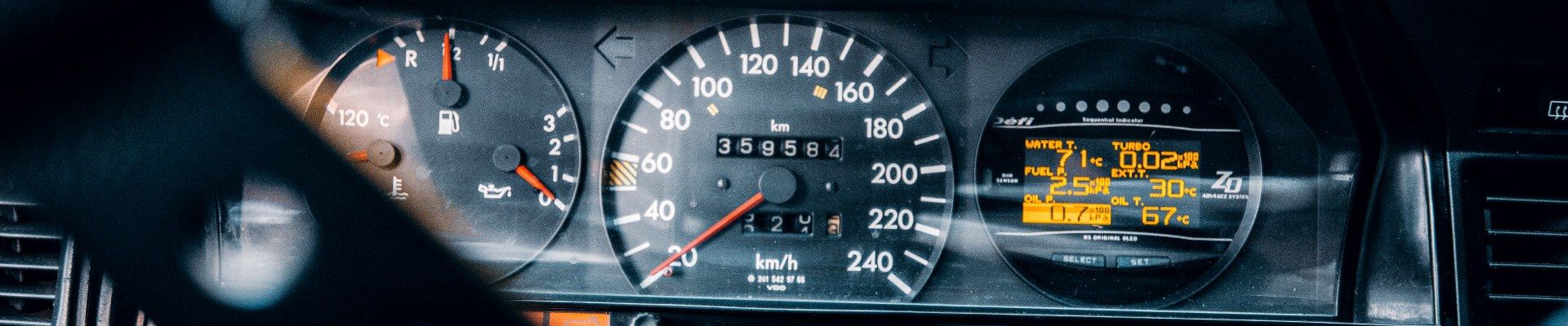 Cuentakilometros del Coche
