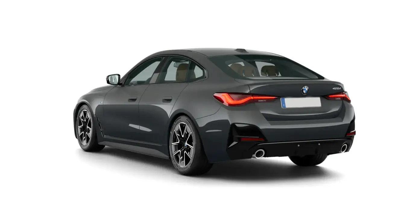 BMW 420D Gran Coupe Eco SG5 trasera | Avanti Renting