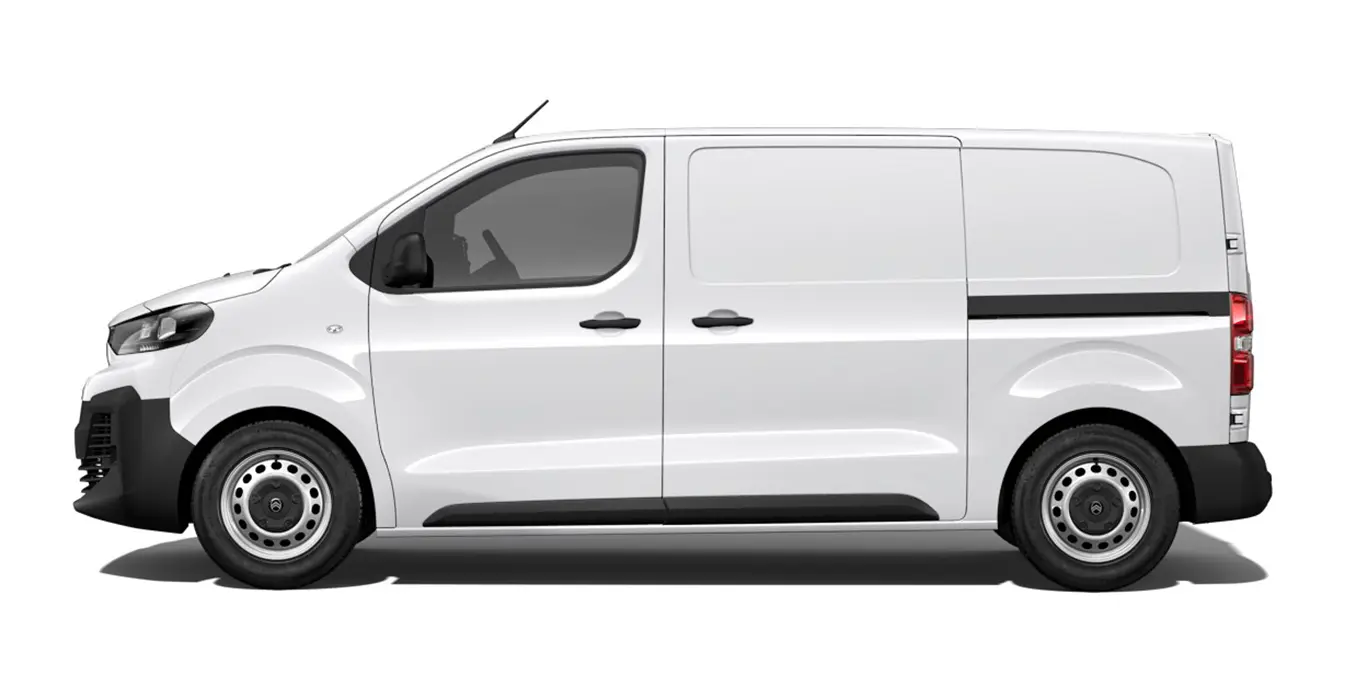 CITROEN Ë-Jumpy Furgón Talla M 75kWh 2 CITROEN Jumpy Furgon Talla M BlueHDi SS lateral | Avanti Renting