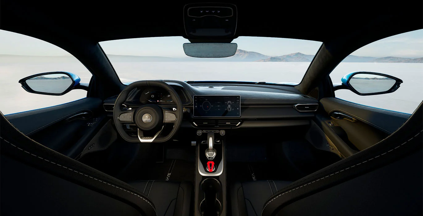 Lotus Emira V6 First Edition 3 Lotus Emira V6 First Edition interior delantera 1 | Avanti Renting