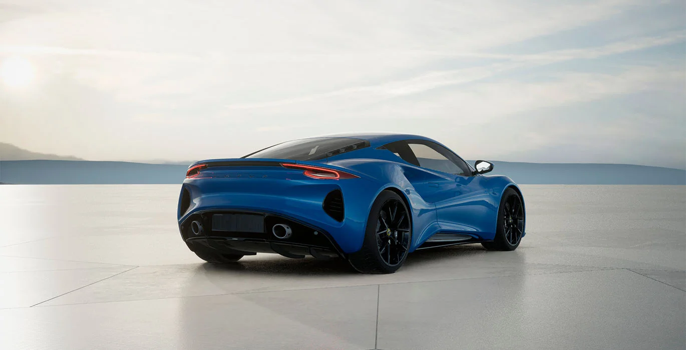 Lotus Emira V6 First Edition 1 Lotus Emira V6 First Edition trasera 1 | Avanti Renting