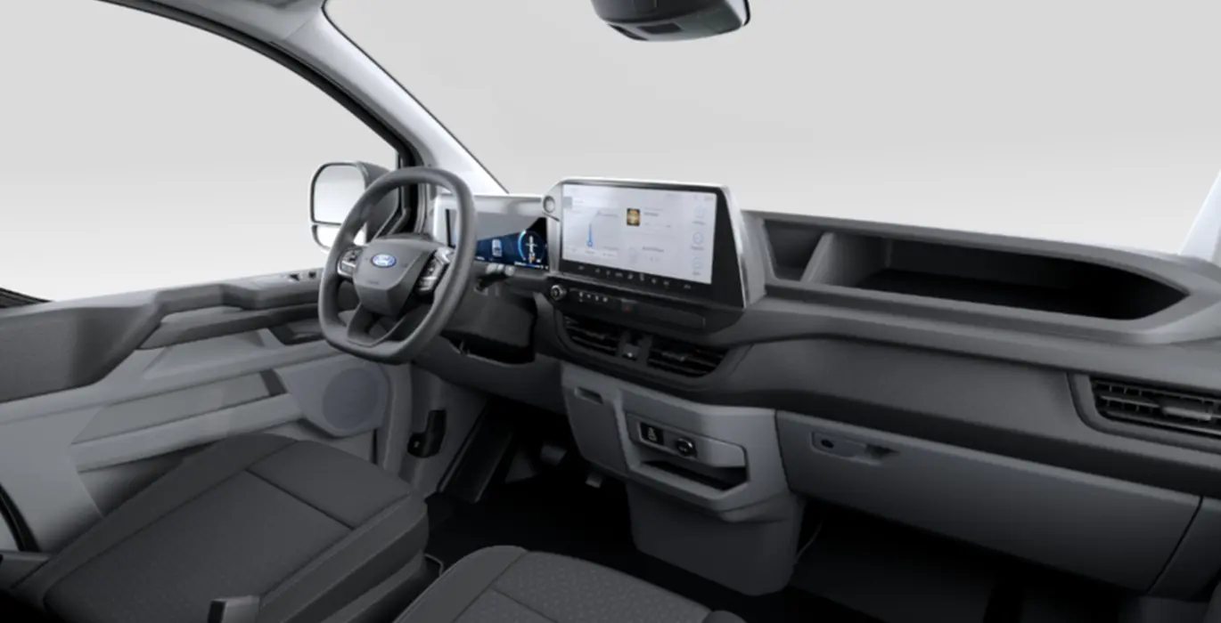 FORD Transit Custom Van 2.5 Duratec PHEV 320 L2 Trend - Isotermo 4 FORD Transit Custom Van 2.5 Duratec PHEV 320 L1 Trend interior delantera II | Avanti Renting