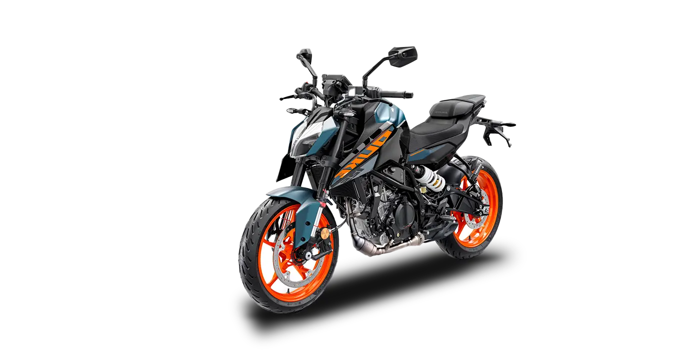 Renting KTM Duke 125