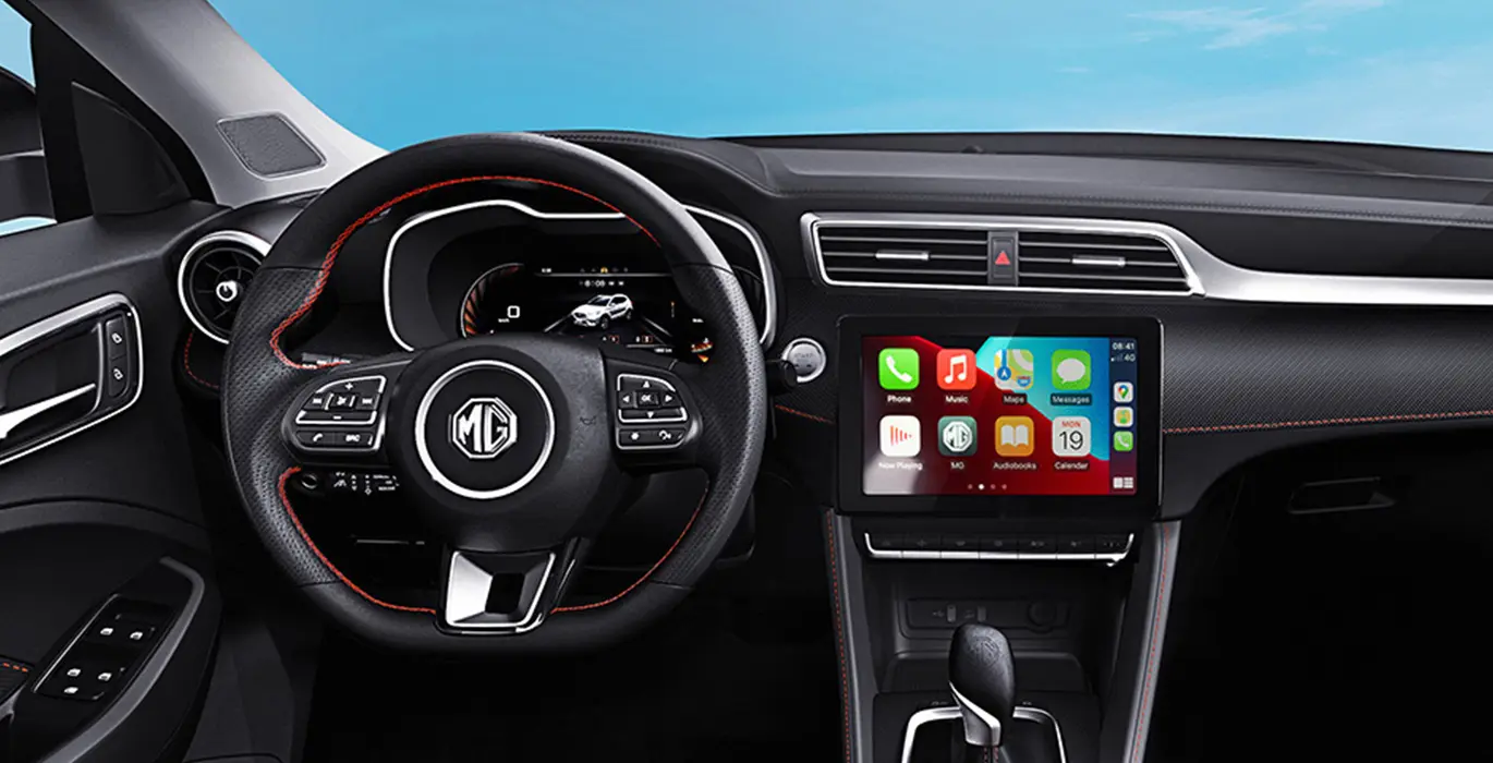 MG ZS 1.5 Comfort 2 MG ZS 1.5 Comfort interior delantera | Avanti Renting