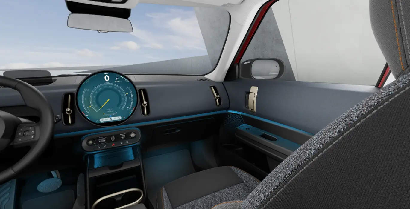 MINI Countryman D Essential 4 MINI Countryman C Essential interior delantera II | Avanti Renting
