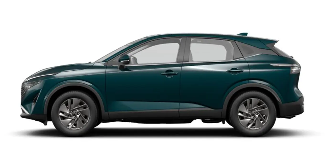 NISSAN Qashqai DIG T 103kW 140CV MHEV 4x2 Acenta Deep Blue Ocean lateral | Avanti Renting