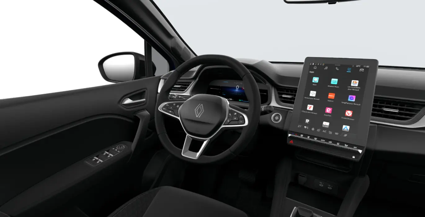 RENAULT Symbioz E-Tech Full Hybrid Evolution 145cv 3 RENAULT Symbioz E Tech Full Hybrid Evolution 145cv interior delantera | Avanti Renting