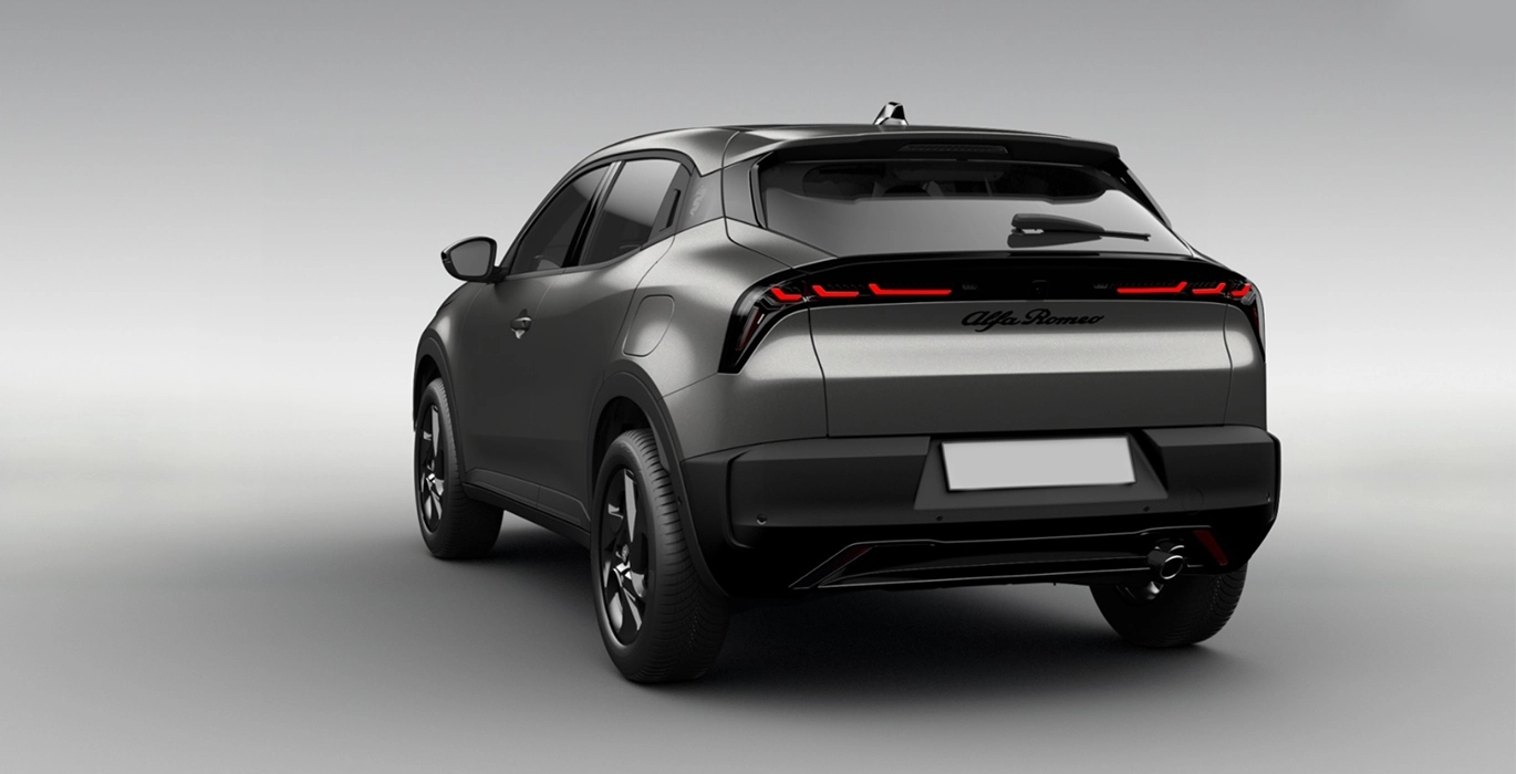 ALFA ROMEO Junior Ibrida 1 ALFA ROMEO Junior Ibrida trasera | Avanti Renting