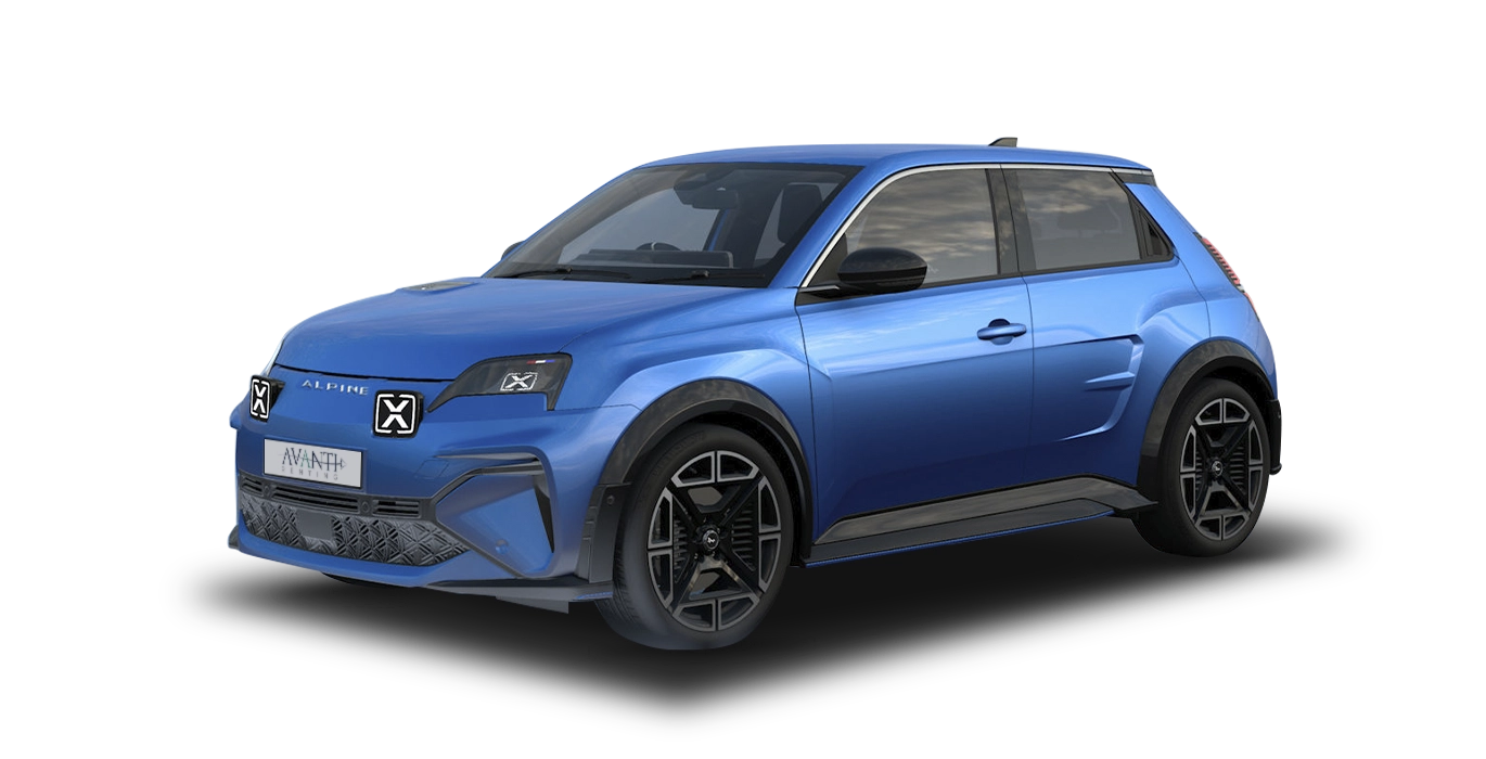 ALPINE A290 GT ELÉCTRICO sin fondo principal avanti Renting ALPINE A290 GT ELÉCTRICO