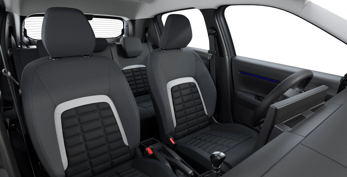 CITROËN C3 TURBO 100 BUSINESS (MANUAL) 5 CITROEN C3 TURBO 100 BUSINESS MANUAL interior trasera | Avanti Renting