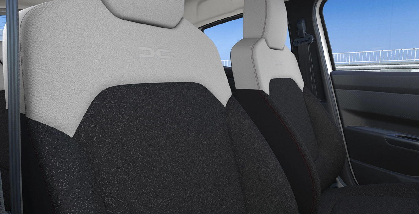 Dacia Spring Expression Electric 33kW 45CV asientos | Avanti Renting