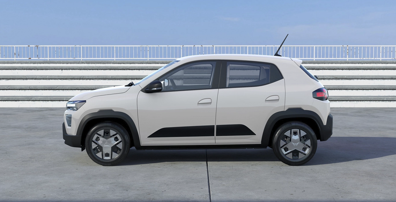 Dacia Spring Expression Electric 33kW 45CV lateral | Avanti Renting