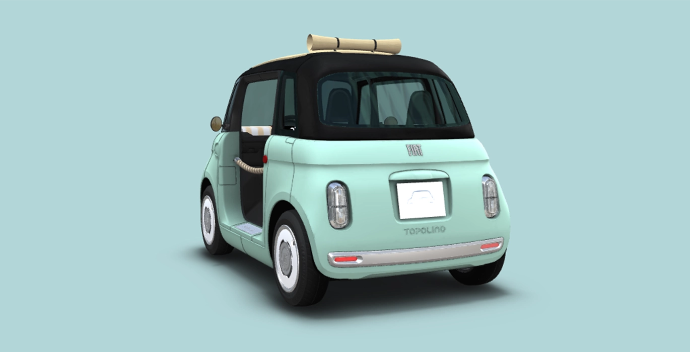 FIAT TOPOLINO 1 DOLCEVITA (AUTOMÁTICO) 1 FIAT TOPOLINO 1 DOLCEVITA AUTOMATICO trasera | Avanti Renting