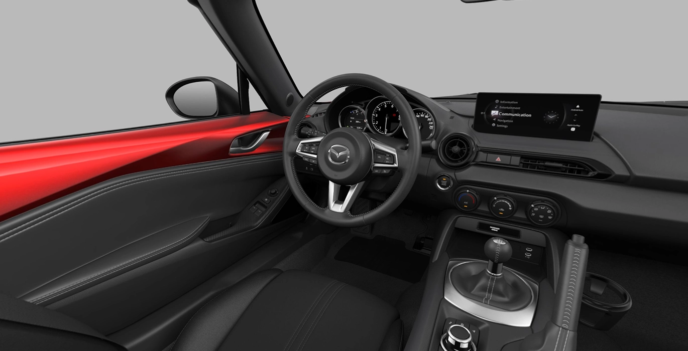 Mazda MX 5 MIATA 1.5 SKYACTIV G 97kW 132CV Prime Line interior delantera II | Avanti Renting