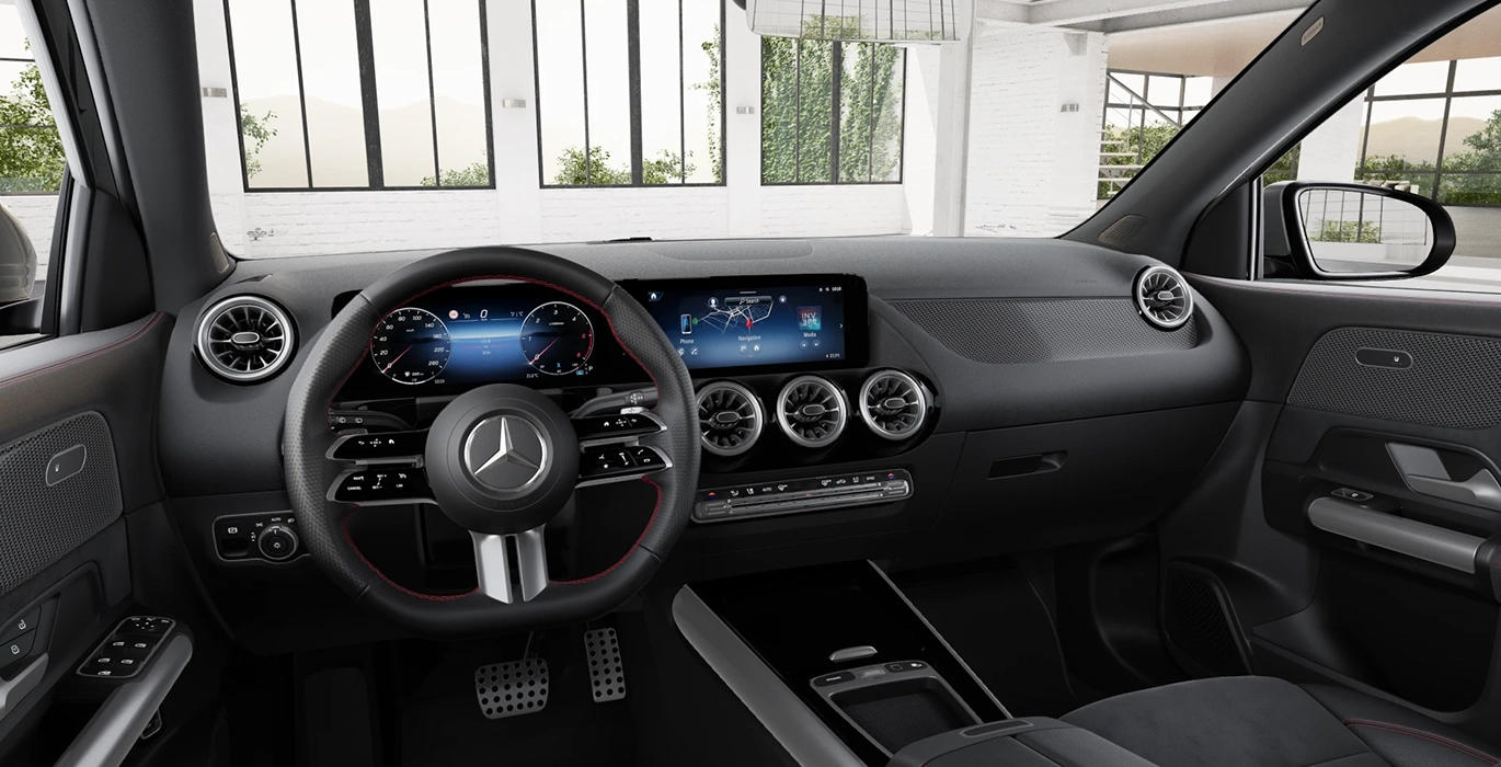 Mercedes-Benz GLA 200d 3 Mercedes Benz GLA 200d interior delantera | Avanti Renting