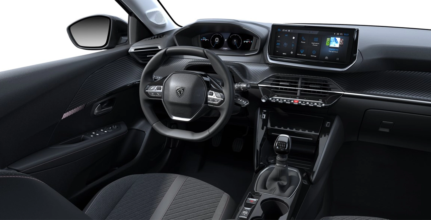 Peugeot 208 Allure Puretech 100 3 Peugeot 208 Allure Puretech 100 interior delantera