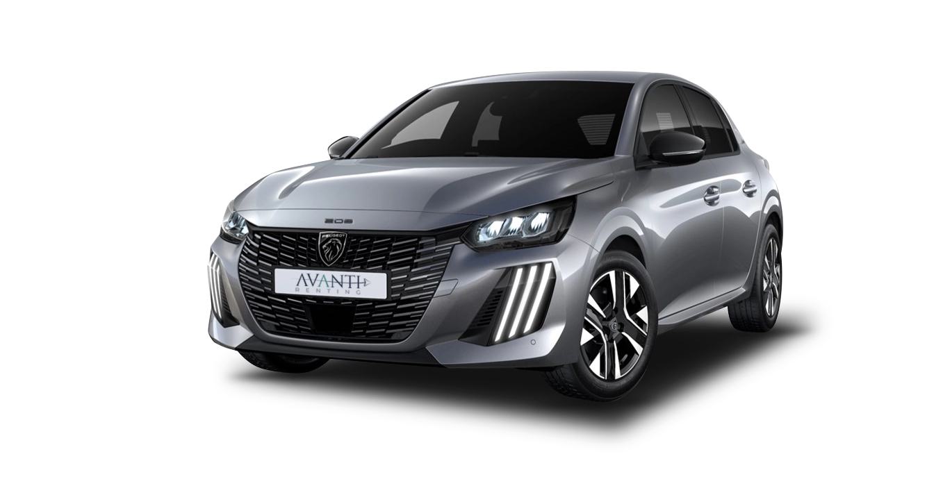 Peugeot 208 Allure Puretech 100 sin fondo principal avanti 1 | Avanti Renting