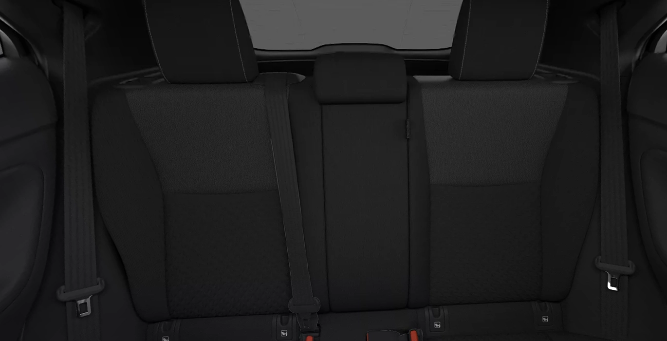 TOYOTA Yaris Cross 130H e CVT 5P ACTIVE PLUS interior trasera | Avanti Renting