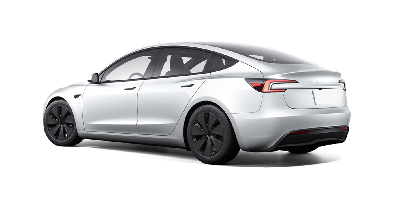 Tesla Model 3 RWD trasera | Avanti Renting