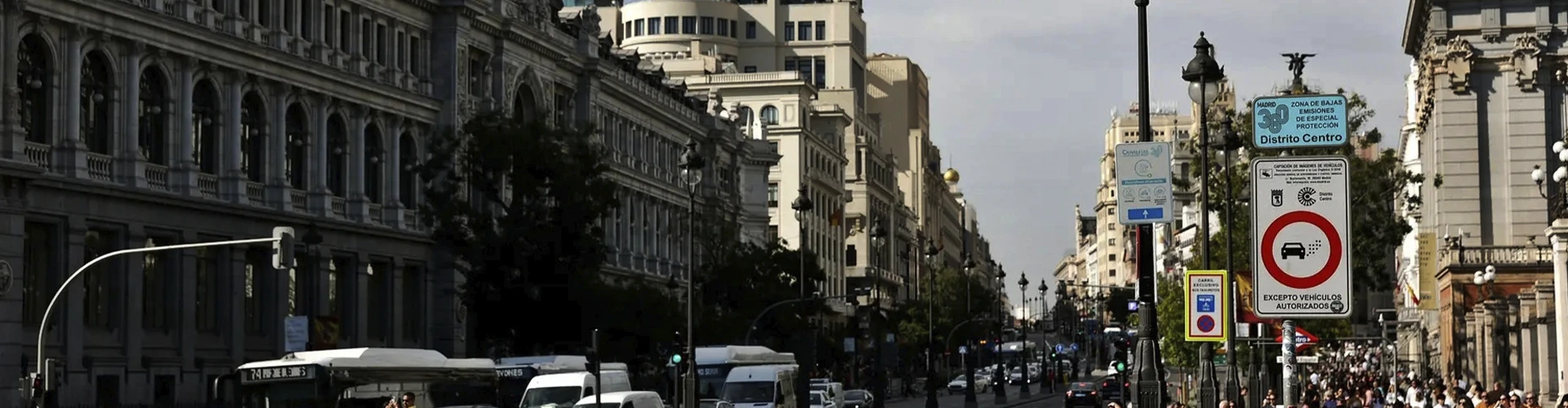 anular una multa en la zona verde de Madrid