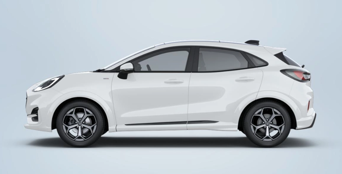 FORD Puma ST Line EcoBoost MHEV 125CV II 3 FORD Puma ST Line EcoBoost MHEV 125CV lateral | Avanti Renting