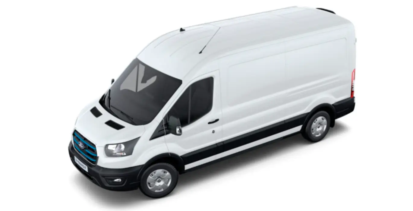 Ford Transit Van 350 L3 BEV Trend 184cv RWD exterior perfil | Avanti Renting