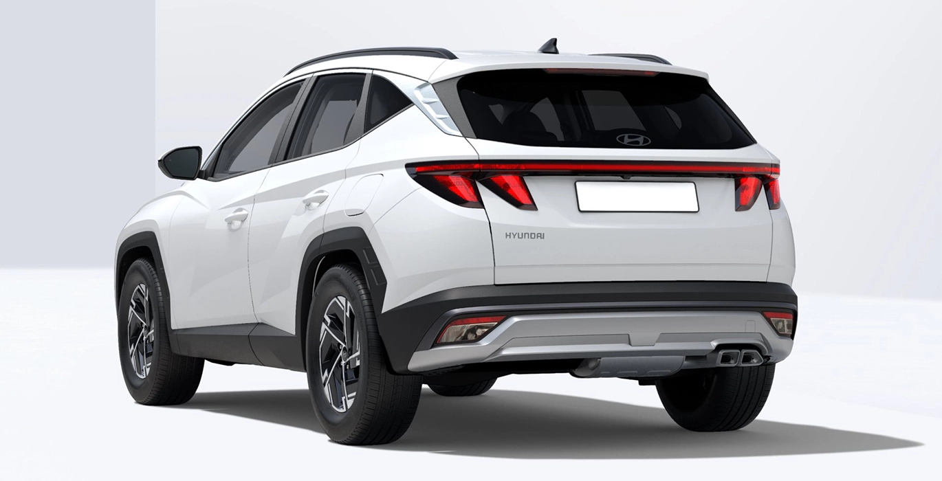 Hyundai Tucson 1.6 CRDi Hibrido Maxx trasera | Avanti Renting